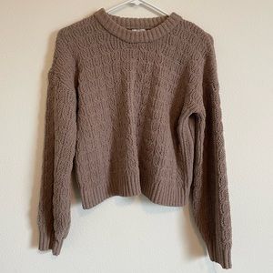 textured sweater